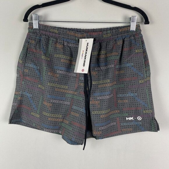 Humankind x Target Swim Shorts Trunks Unisex Size Medium LGBTQ Pride Crossword - Picture 1 of 11